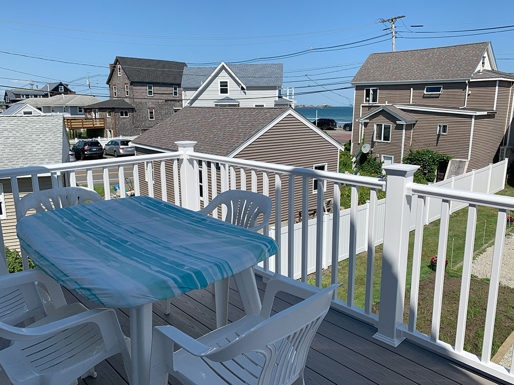 The Barn Loft deck
