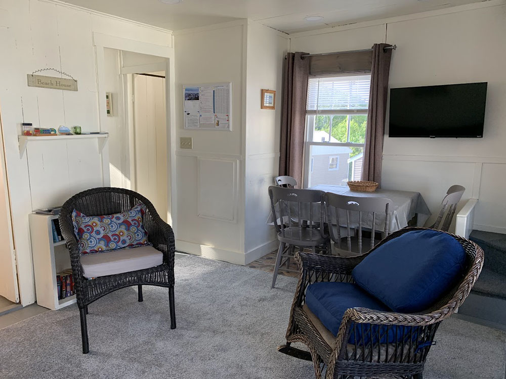 Beach Plum up dining area