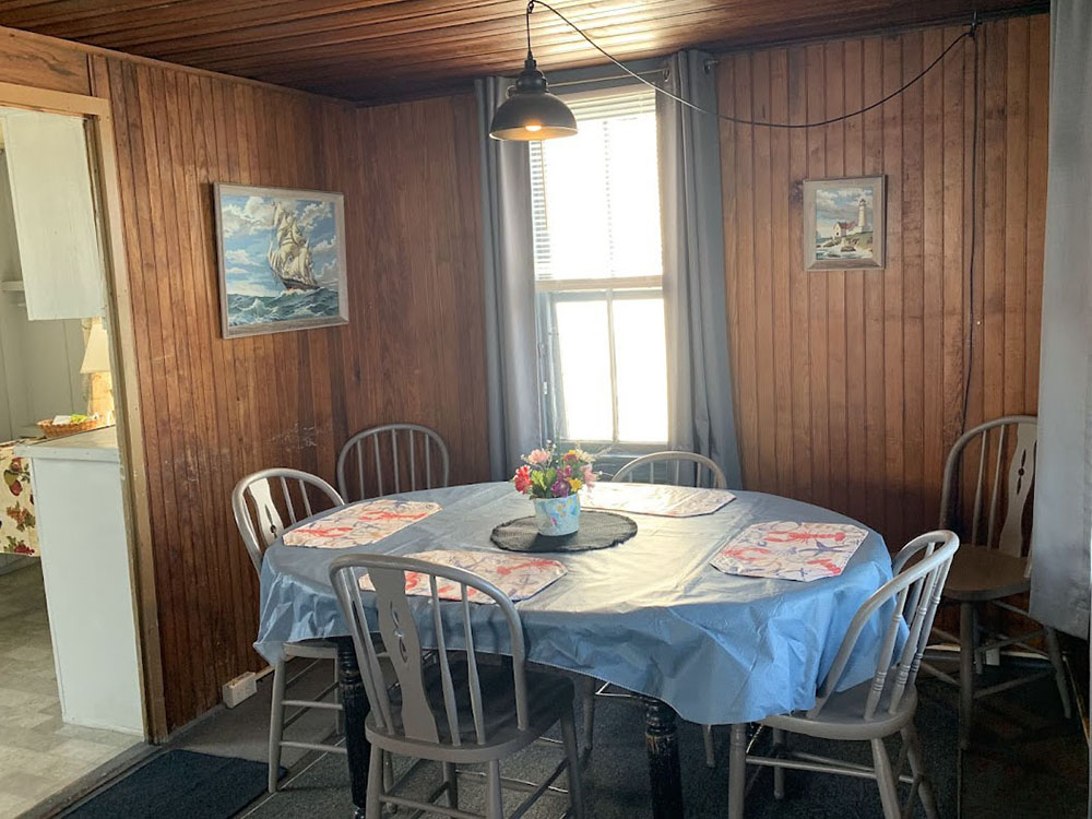 Sea Bright dining area